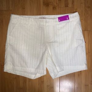 NWT Target Brand "Merona" Cross Stitch Shorties